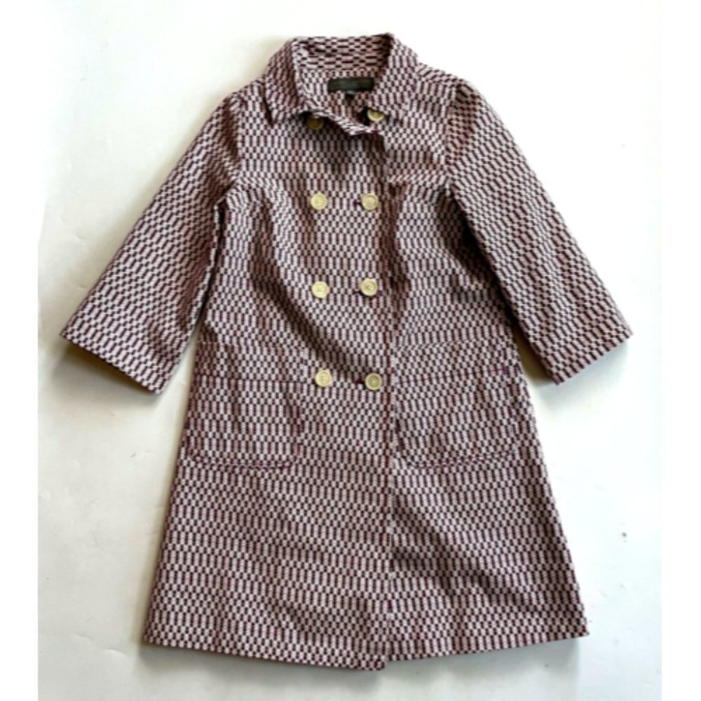 Proenza Schouler for Target Women Trench Coat Double Breasted Multicolor Size XS